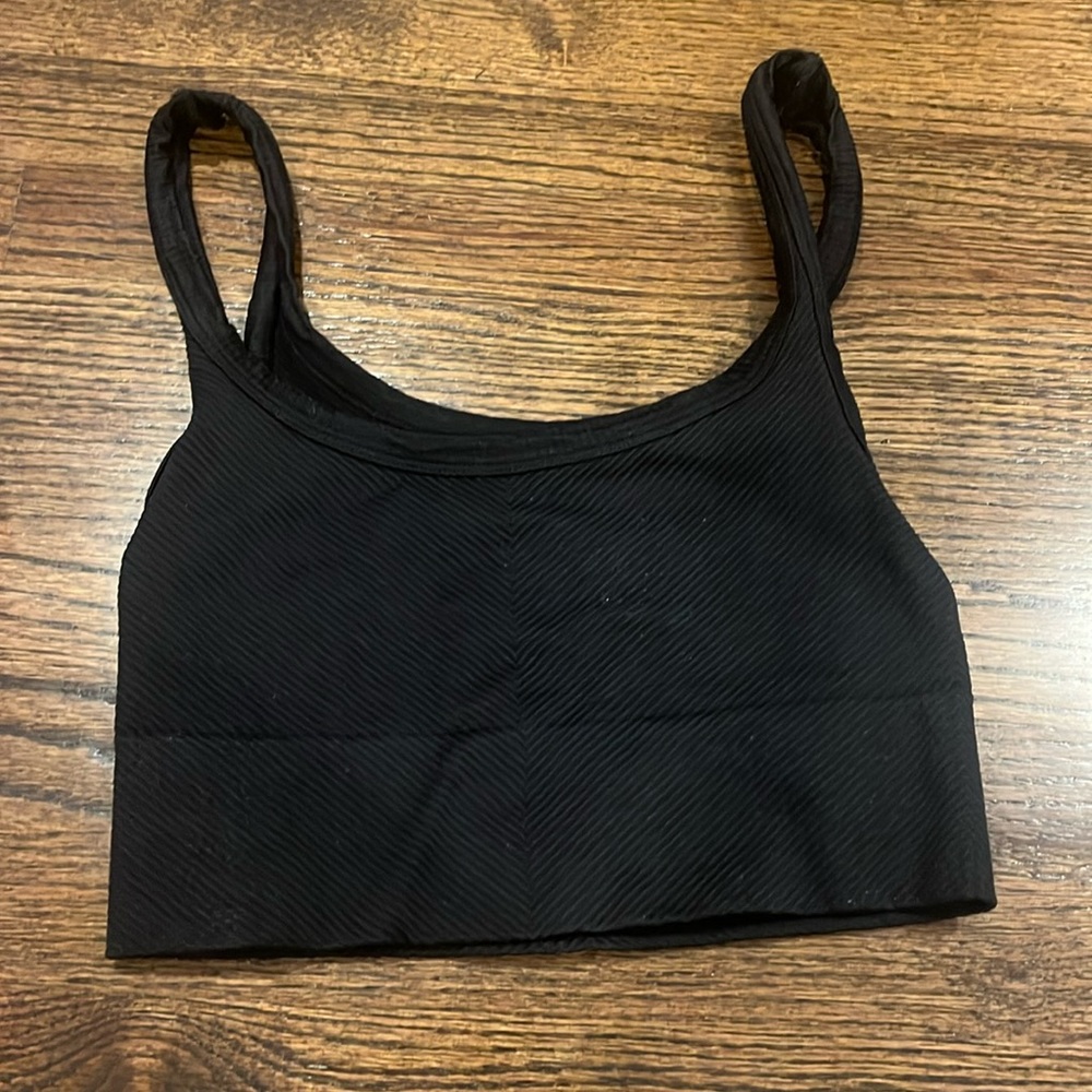Black chill or workout top